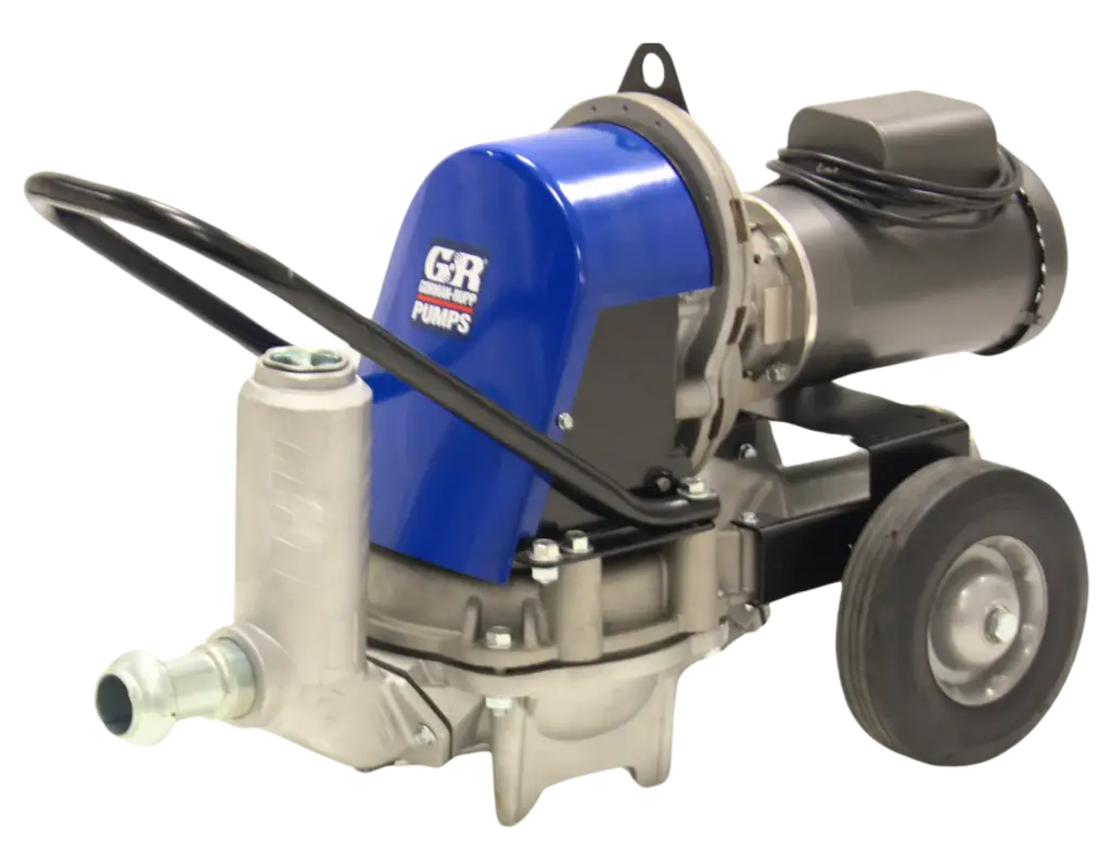 AMT membraanpomp met elektrische motor voor een stille aandrijving