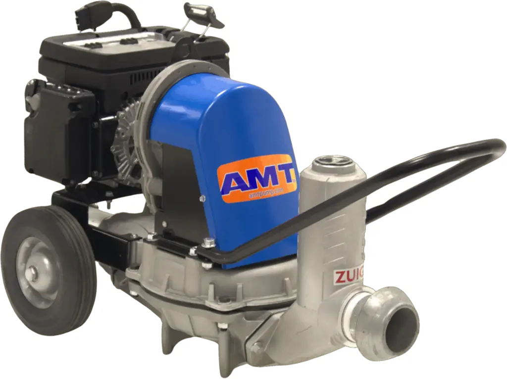 AMT 337B-96 membraanpomp met elektrische accumotor voor een stille en snoerloze aandrijving