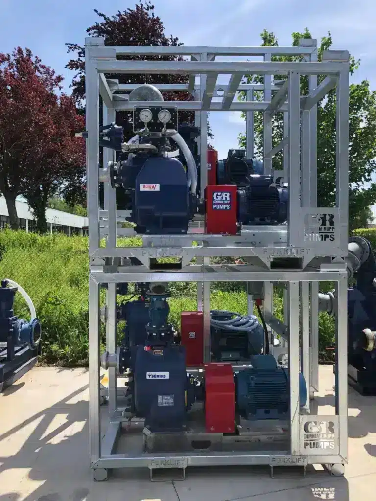 plug-and-play pompsets combineren betrouwbare droog- of nat-zelfaanzuigende pompen met hoogwaardige elektromotoren.