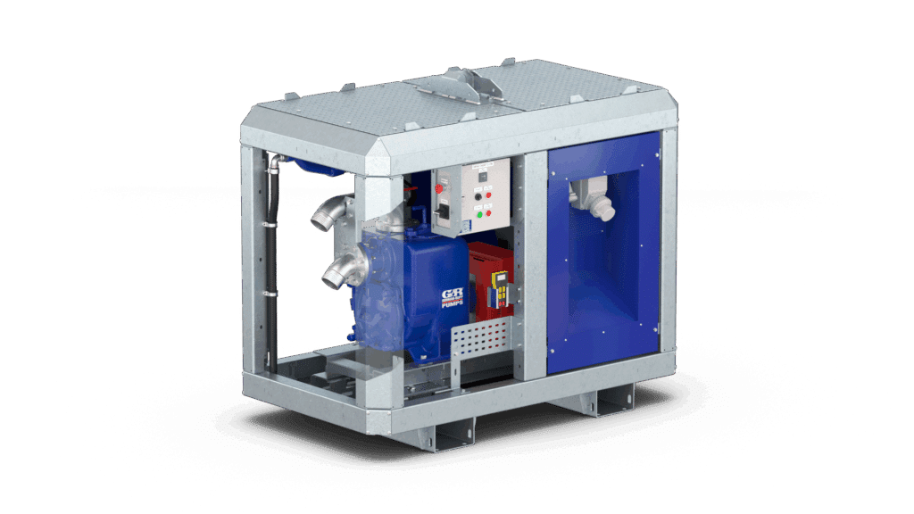 E-line elektrische pompset van Gorman-Rupp